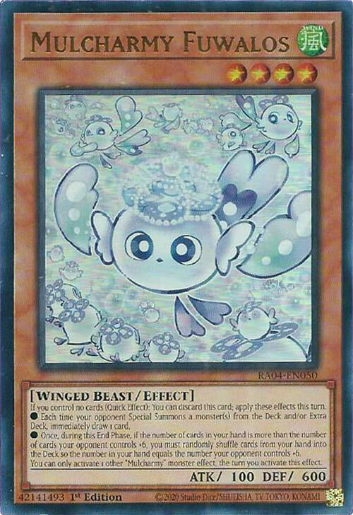 Mulcharmy Fuwalos [RA04-EN050] Ultra Rare | Chromatic Games