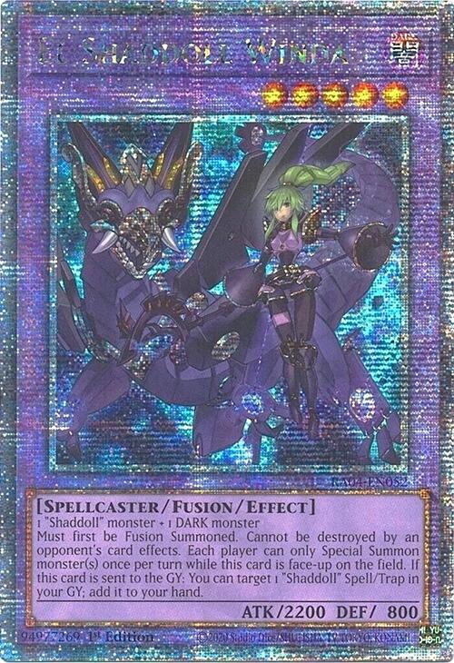 El Shaddoll Winda (Alternate Art) [RA04-EN052] Quarter Century Secret Rare | Chromatic Games