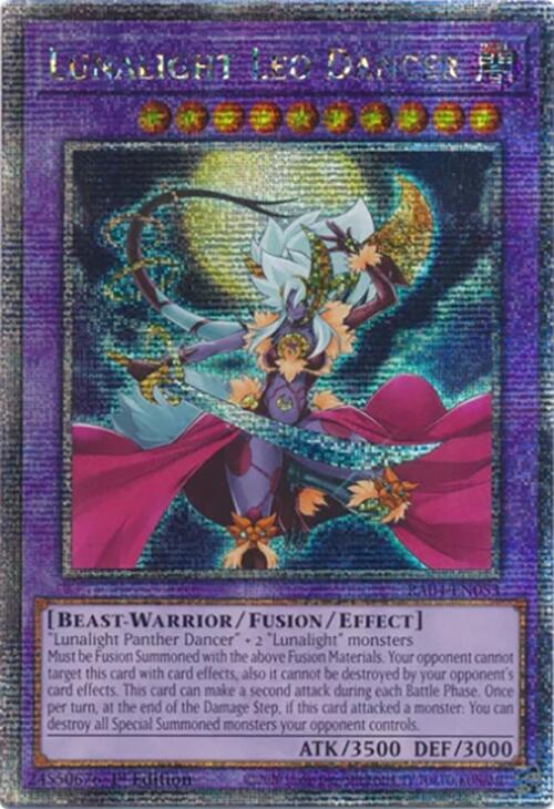 Lunalight Leo Dancer [RA04-EN053] Quarter Century Secret Rare | Chromatic Games