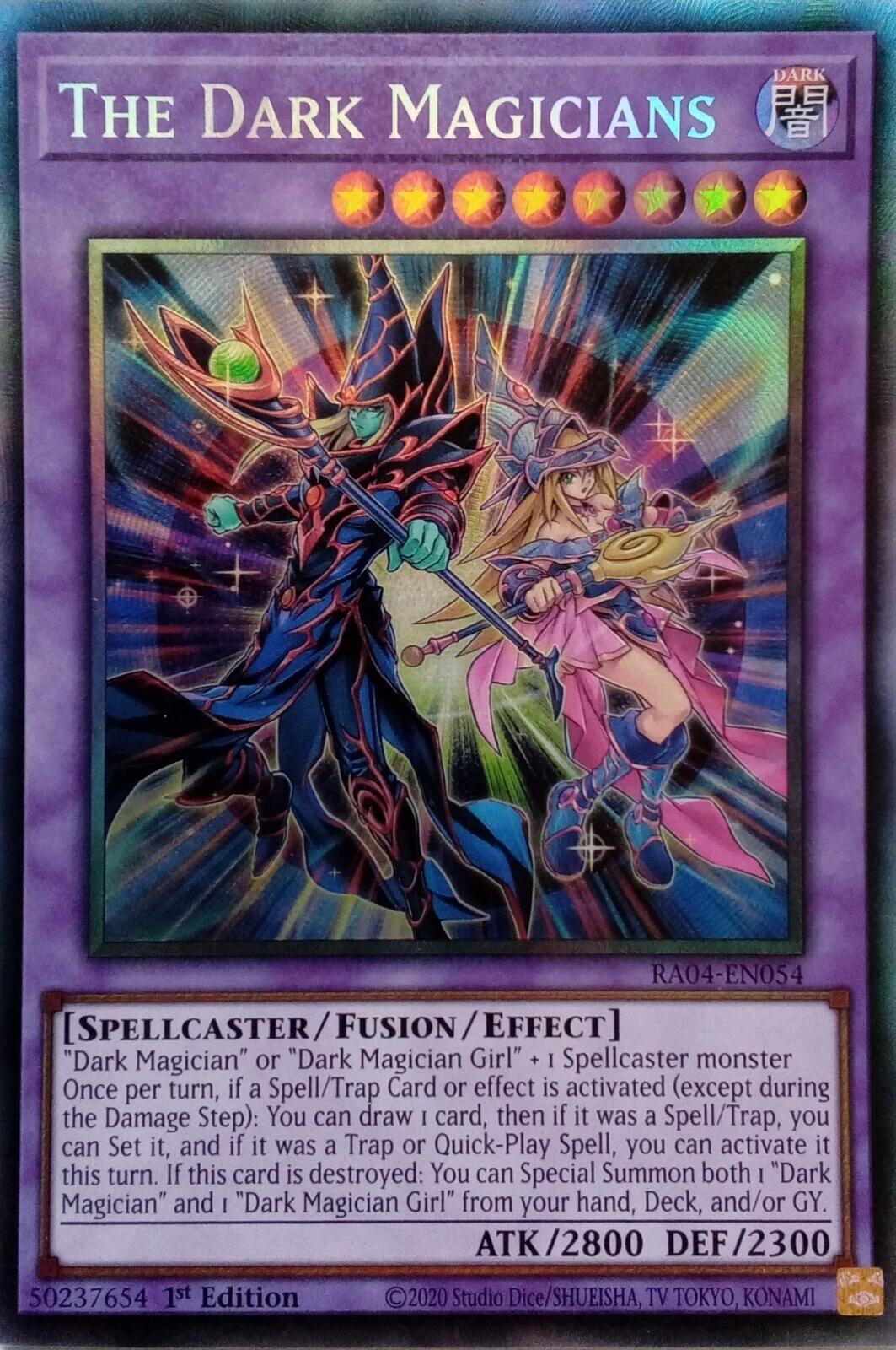 The Dark Magicians [RA04-EN054] Prismatic Collector's Rare | Chromatic Games