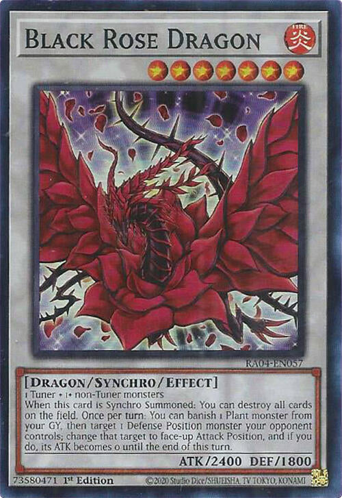 Black Rose Dragon [RA04-EN057] Super Rare | Chromatic Games