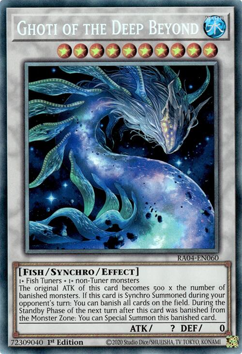 Ghoti of the Deep Beyond [RA04-EN060] Prismatic Collector's Rare | Chromatic Games