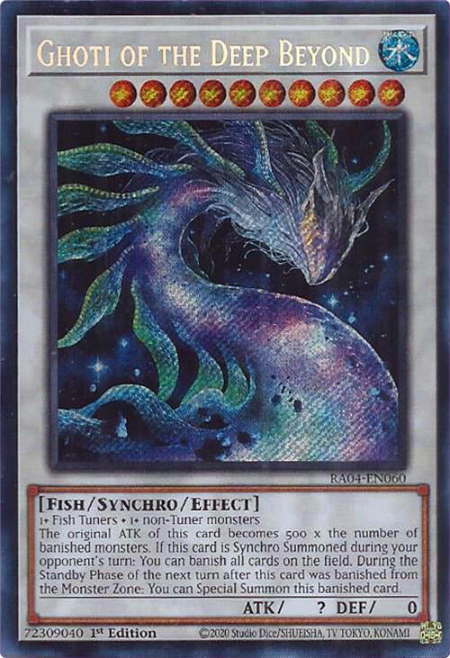 Ghoti of the Deep Beyond [RA04-EN060] Secret Rare | Chromatic Games