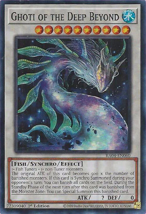 Ghoti of the Deep Beyond [RA04-EN060] Super Rare | Chromatic Games