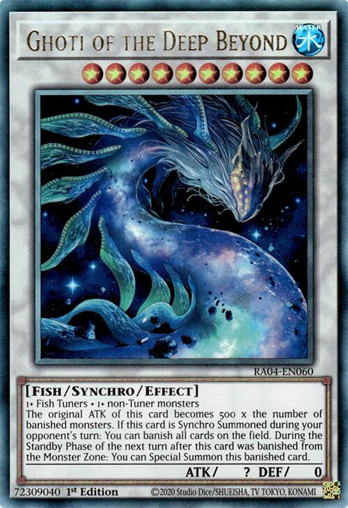 Ghoti of the Deep Beyond [RA04-EN060] Prismatic Ultimate Rare | Chromatic Games