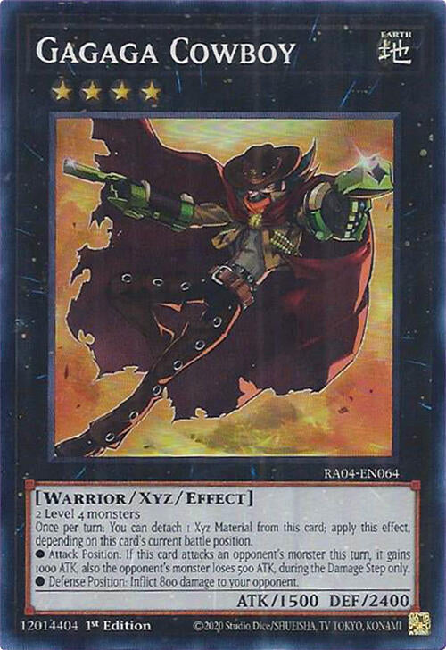 Gagaga Cowboy [RA04-EN064] Super Rare | Chromatic Games