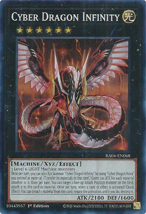 Cyber Dragon Infinity [RA04-EN068] Super Rare | Chromatic Games