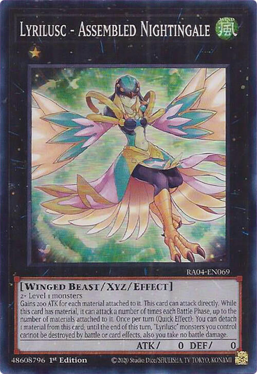Lyrilusc - Assembled Nightingale [RA04-EN069] Super Rare | Chromatic Games