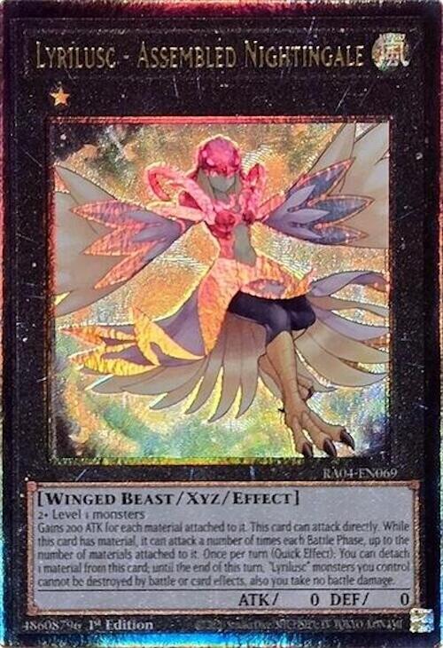 Lyrilusc - Assembled Nightingale [RA04-EN069] Prismatic Ultimate Rare | Chromatic Games