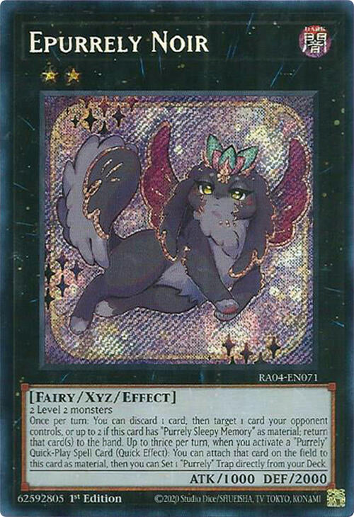 Epurrely Noir [RA04-EN071] Secret Rare | Chromatic Games