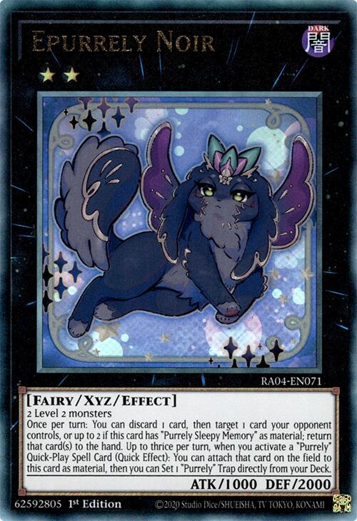 Epurrely Noir [RA04-EN071] Prismatic Ultimate Rare | Chromatic Games