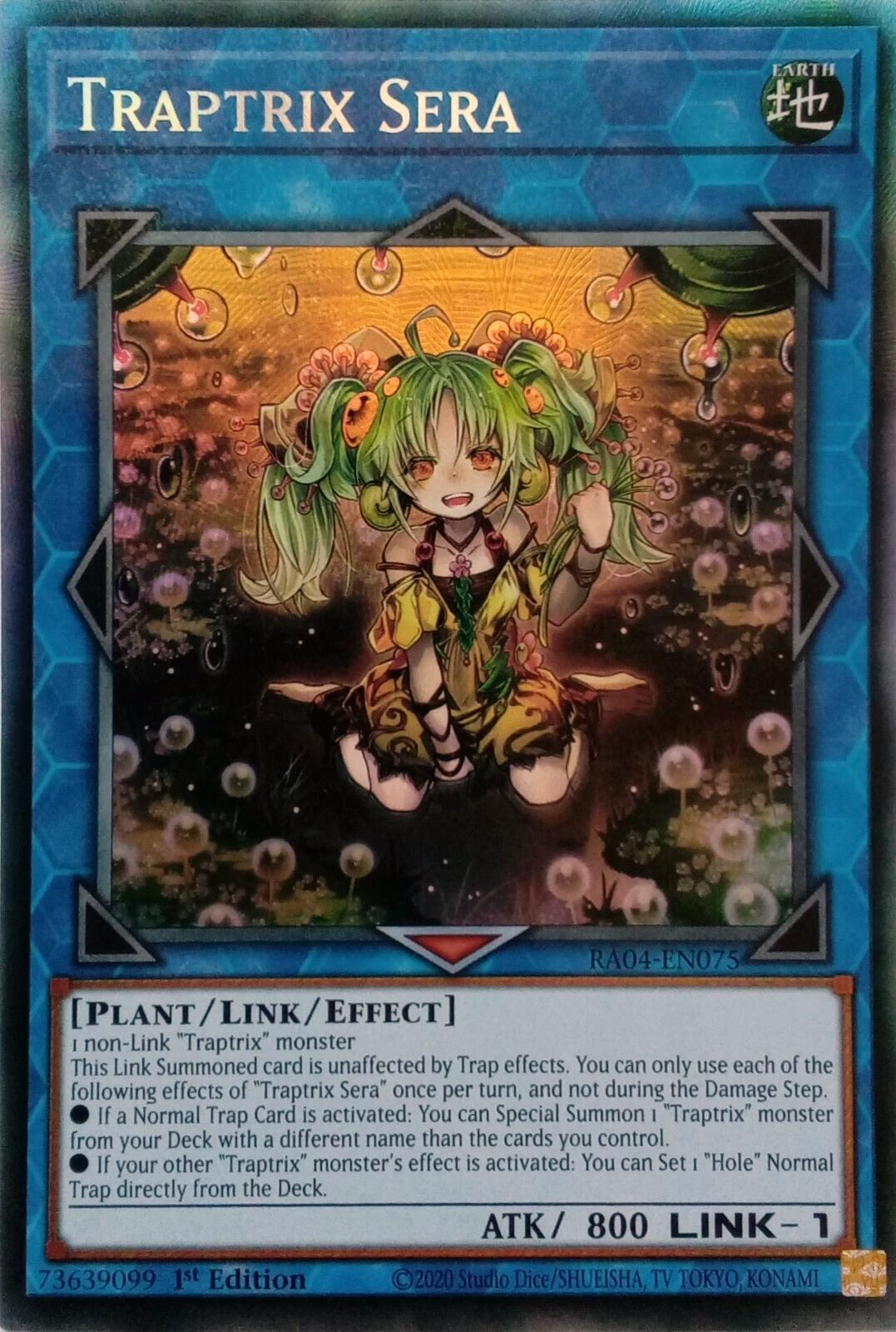 Traptrix Sera [RA04-EN075] Prismatic Collector's Rare | Chromatic Games