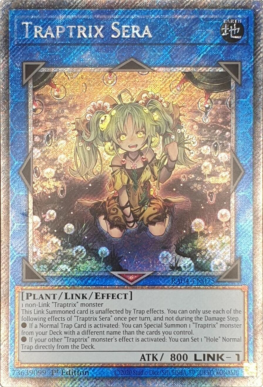 Traptrix Sera [RA04-EN075] Platinum Secret Rare | Chromatic Games