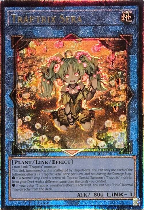 Traptrix Sera [RA04-EN075] Prismatic Ultimate Rare | Chromatic Games