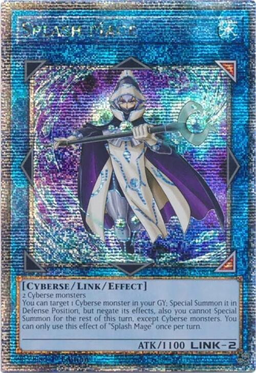 Splash Mage [RA04-EN080] Quarter Century Secret Rare | Chromatic Games