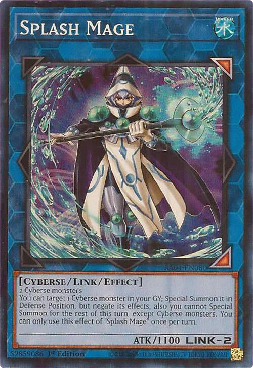 Splash Mage [RA04-EN080] Super Rare | Chromatic Games