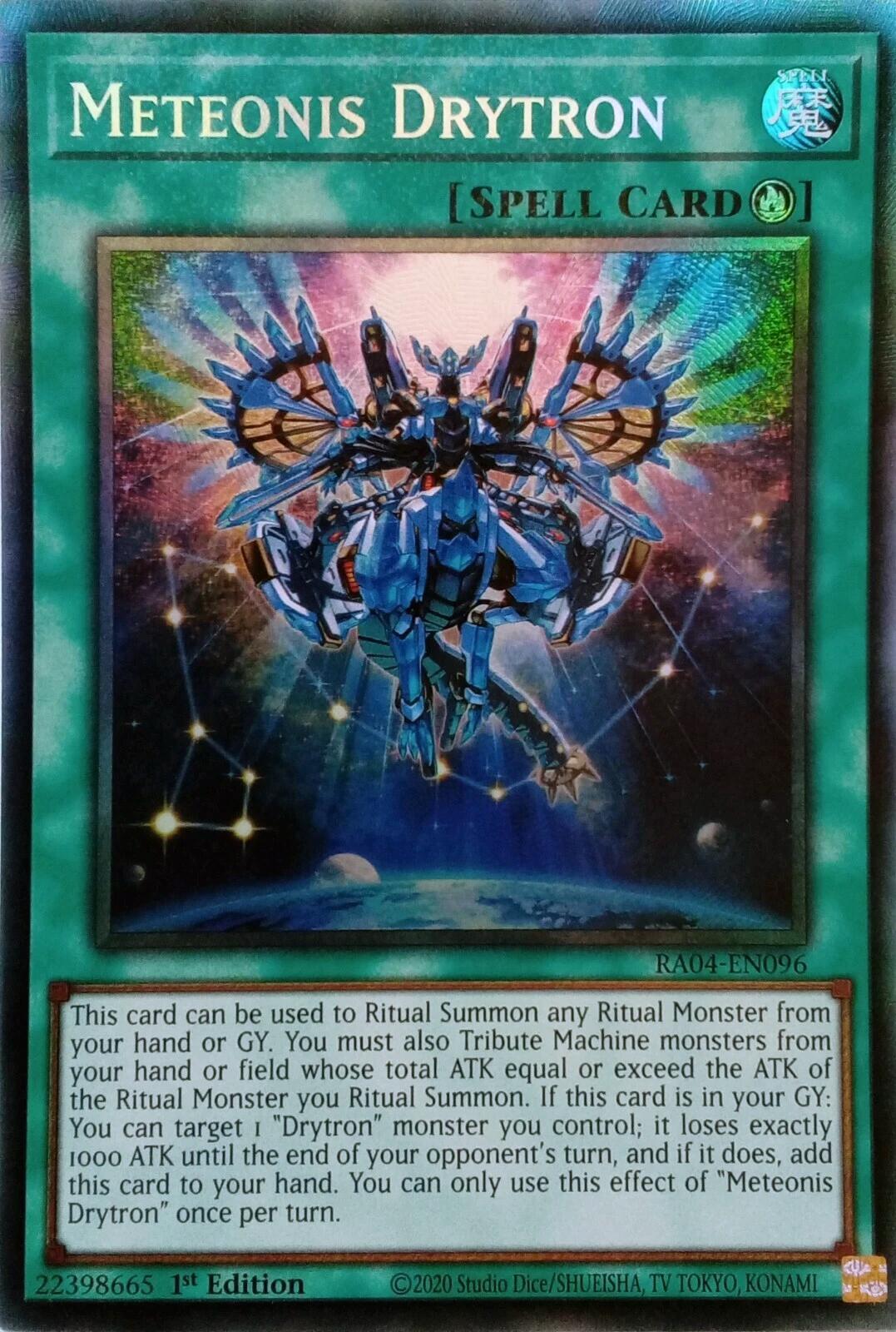 Meteonis Drytron [RA04-EN096] Prismatic Collector's Rare | Chromatic Games