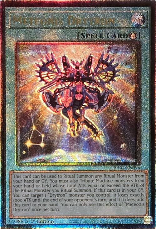 Meteonis Drytron [RA04-EN096] Prismatic Ultimate Rare | Chromatic Games