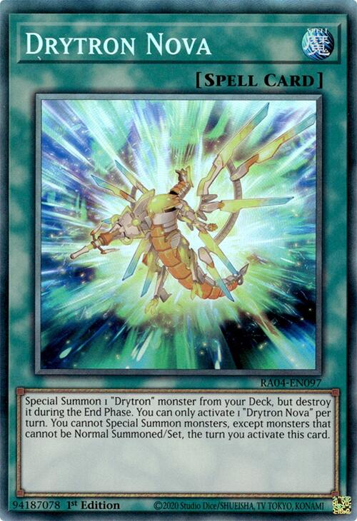 Drytron Nova [RA04-EN097] Prismatic Collector's Rare | Chromatic Games