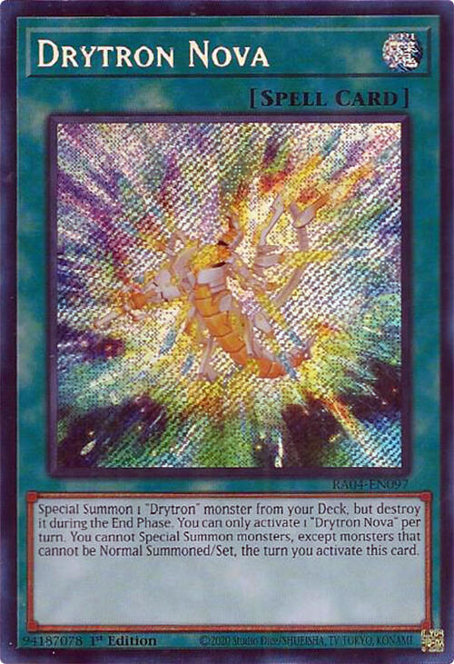 Drytron Nova [RA04-EN097] Secret Rare | Chromatic Games