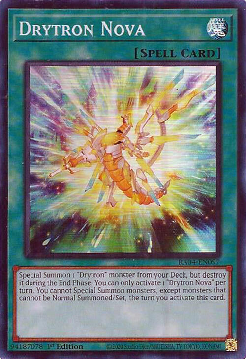 Drytron Nova [RA04-EN097] Super Rare | Chromatic Games