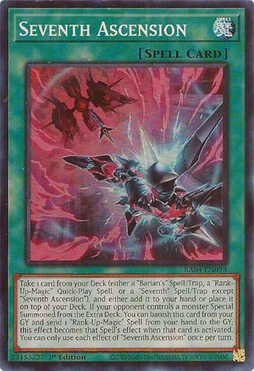 Seventh Ascension [RA04-EN098] Super Rare | Chromatic Games