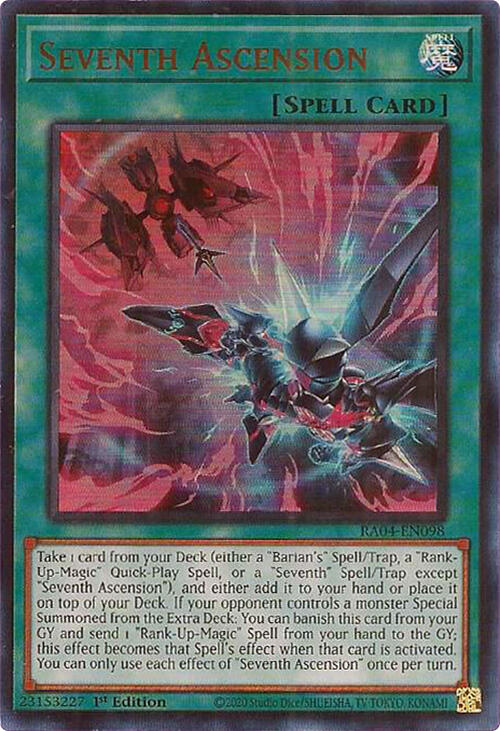 Seventh Ascension [RA04-EN098] Ultra Rare | Chromatic Games