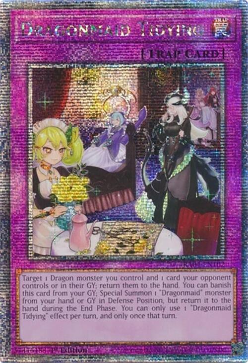 Dragonmaid Tidying [RA04-EN102] Quarter Century Secret Rare | Chromatic Games