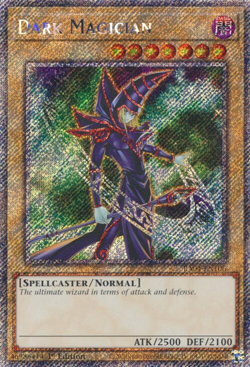 Dark Magician (6th Art) [RA04-EN106] Platinum Secret Rare | Chromatic Games