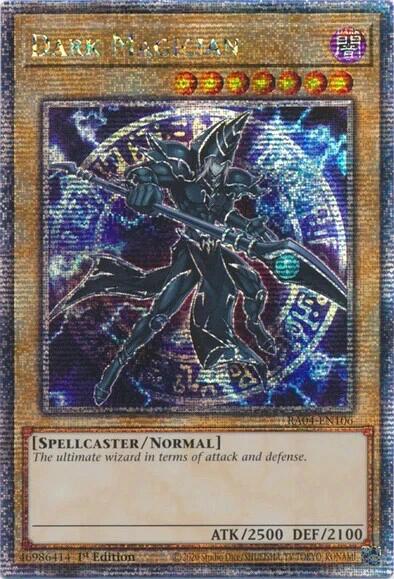 Dark Magician (7th Art) [RA04-EN106] Quarter Century Secret Rare | Chromatic Games