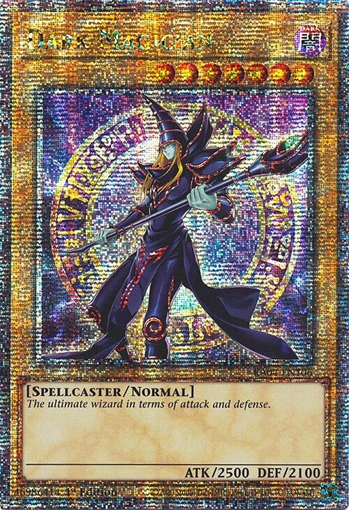 Dark Magician (8th Art) [RA04-EN106] Quarter Century Secret Rare | Chromatic Games