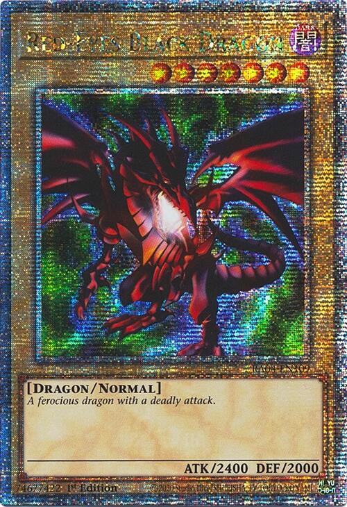 Red-Eyes Black Dragon (4th Art) [RA04-EN109] Quarter Century Secret Rare | Chromatic Games