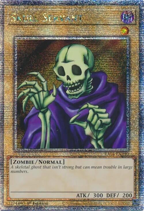 Skull Servant [RA04-EN110] Quarter Century Secret Rare | Chromatic Games