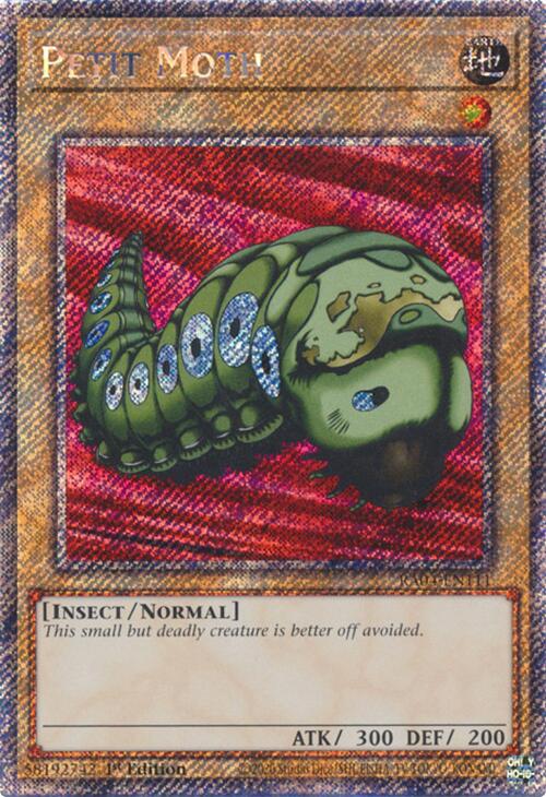 Petit Moth [RA04-EN111] Platinum Secret Rare | Chromatic Games