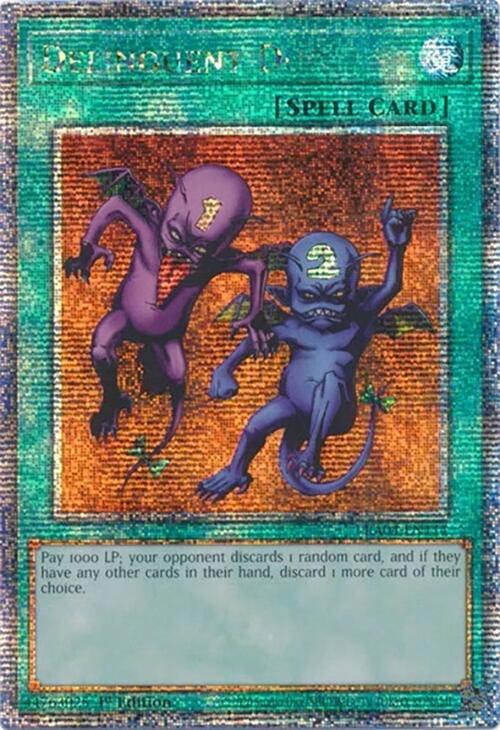 Delinquent Duo [RA04-EN114] Quarter Century Secret Rare | Chromatic Games