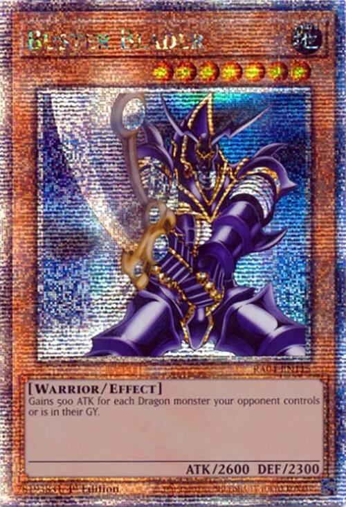 Buster Blader [RA04-EN115] Quarter Century Secret Rare | Chromatic Games