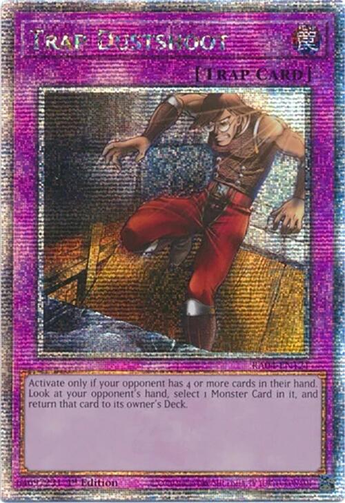 Trap Dustshoot [RA04-EN121] Quarter Century Secret Rare | Chromatic Games