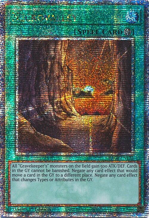 Necrovalley [RA04-EN122] Quarter Century Secret Rare | Chromatic Games