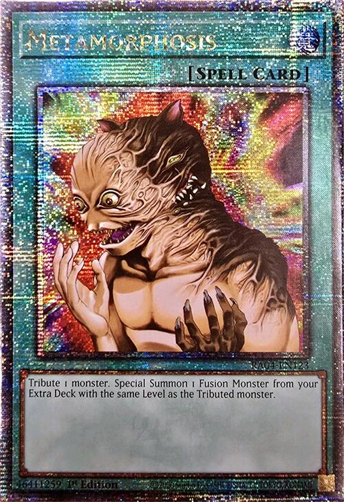 Metamorphosis [RA04-EN123] Quarter Century Secret Rare | Chromatic Games