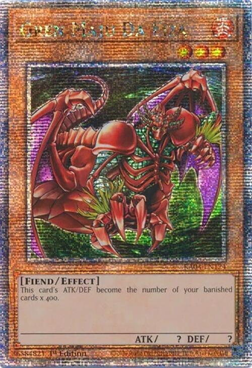 Gren Maju Da Eiza [RA04-EN124] Quarter Century Secret Rare | Chromatic Games