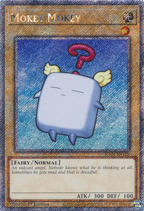 Mokey Mokey [RA04-EN126] Platinum Secret Rare | Chromatic Games