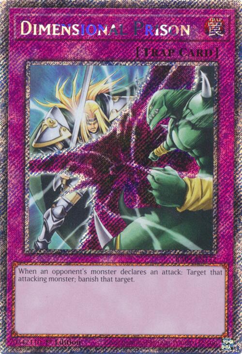 Dimensional Prison [RA04-EN132] Platinum Secret Rare | Chromatic Games