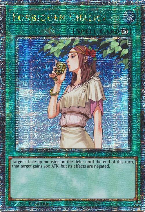 Forbidden Chalice [RA04-EN137] Quarter Century Secret Rare | Chromatic Games