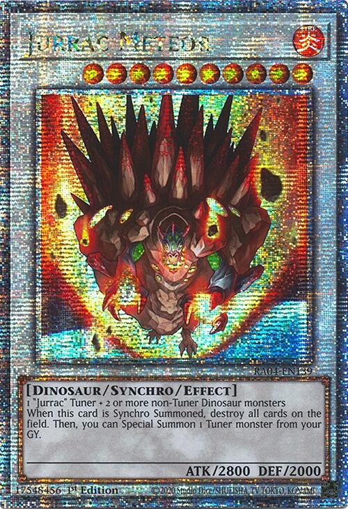 Jurrac Meteor [RA04-EN139] Quarter Century Secret Rare | Chromatic Games