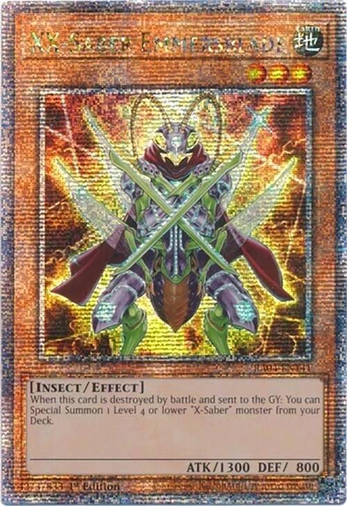 XX-Saber Emmersblade [RA04-EN141] Quarter Century Secret Rare | Chromatic Games