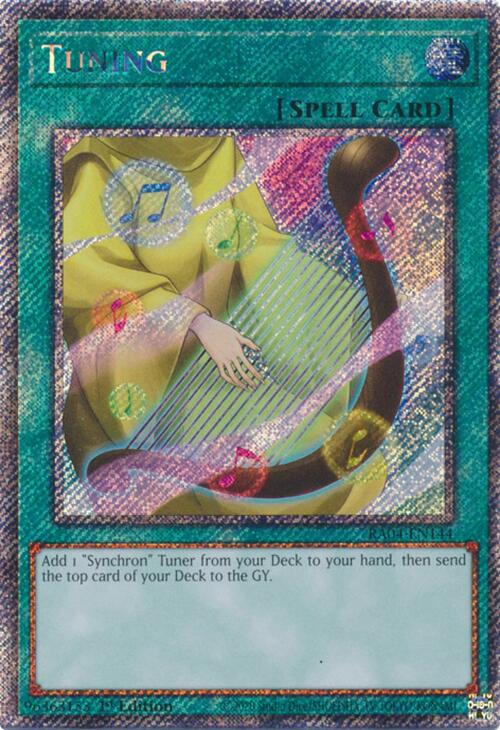 Tuning [RA04-EN144] Platinum Secret Rare | Chromatic Games