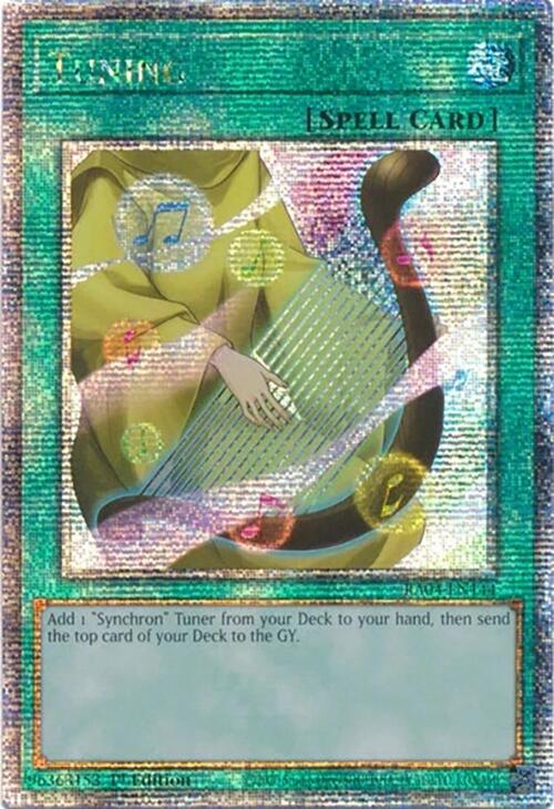 Tuning [RA04-EN144] Quarter Century Secret Rare | Chromatic Games