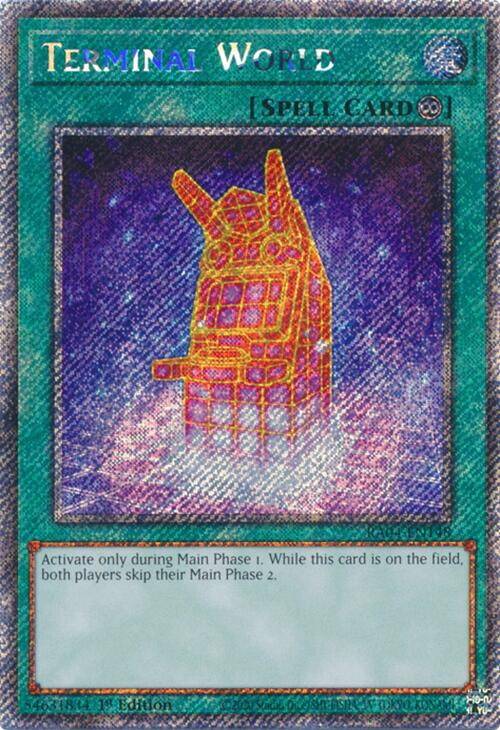 Terminal World [RA04-EN148] Platinum Secret Rare | Chromatic Games