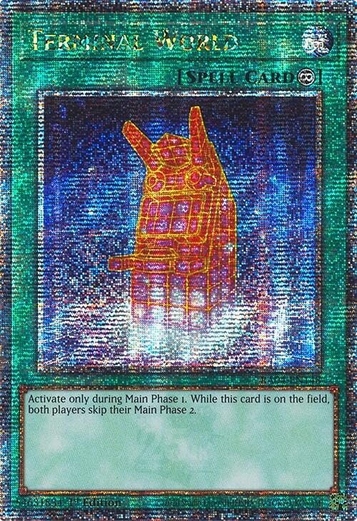 Terminal World [RA04-EN148] Quarter Century Secret Rare | Chromatic Games