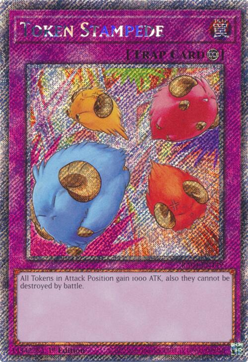 Token Stampede [RA04-EN149] Platinum Secret Rare | Chromatic Games